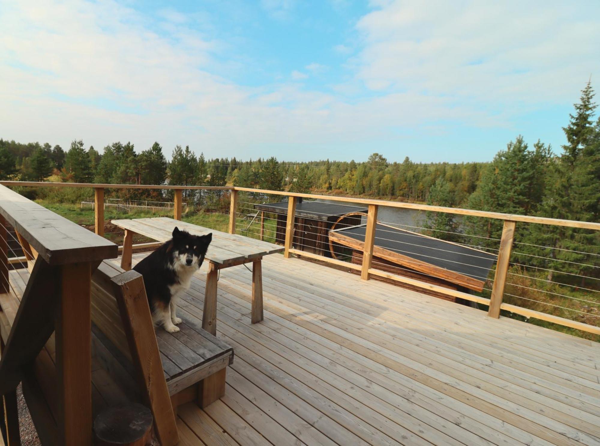 Cozy Cabin Styled Loft Kiruna Luaran gambar